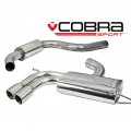 AU14 Cobra Sport Audi A3 (8P) 2.0 TFSI 2WD (3 & 5 Door) 2004-12 Cat Back System (Resonated)